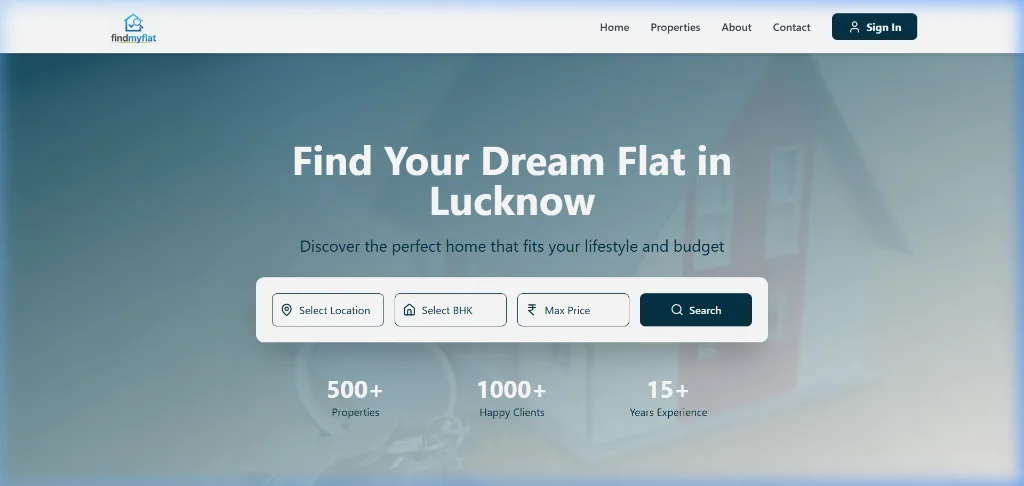FindMyFlat — Real Estate & Property Search