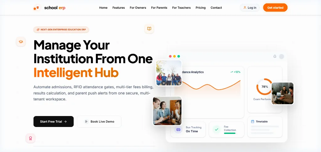 School ERP — Institution Management & Billing Hub