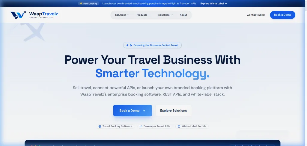 WaapTravelz — Enterprise Travel Stack